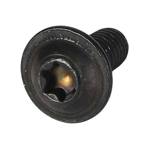 Close-up image of an AGCO Torx Screw (model Acw3343360) featuring a black finish, a flat circular head, and a six-point star-shaped socket. No current product description information is available.