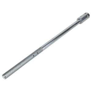 The AGCO ROD - EPA71379 is a metal rod designed with one end threaded and the other end non-threaded, featuring a small hole near the non-threaded end. No current product description information is available.