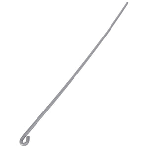 The product description for the AGCO | Tine - Acw2066880 doesn't fully convey the elegance of this long, slender gray rod featuring a hook at one end.