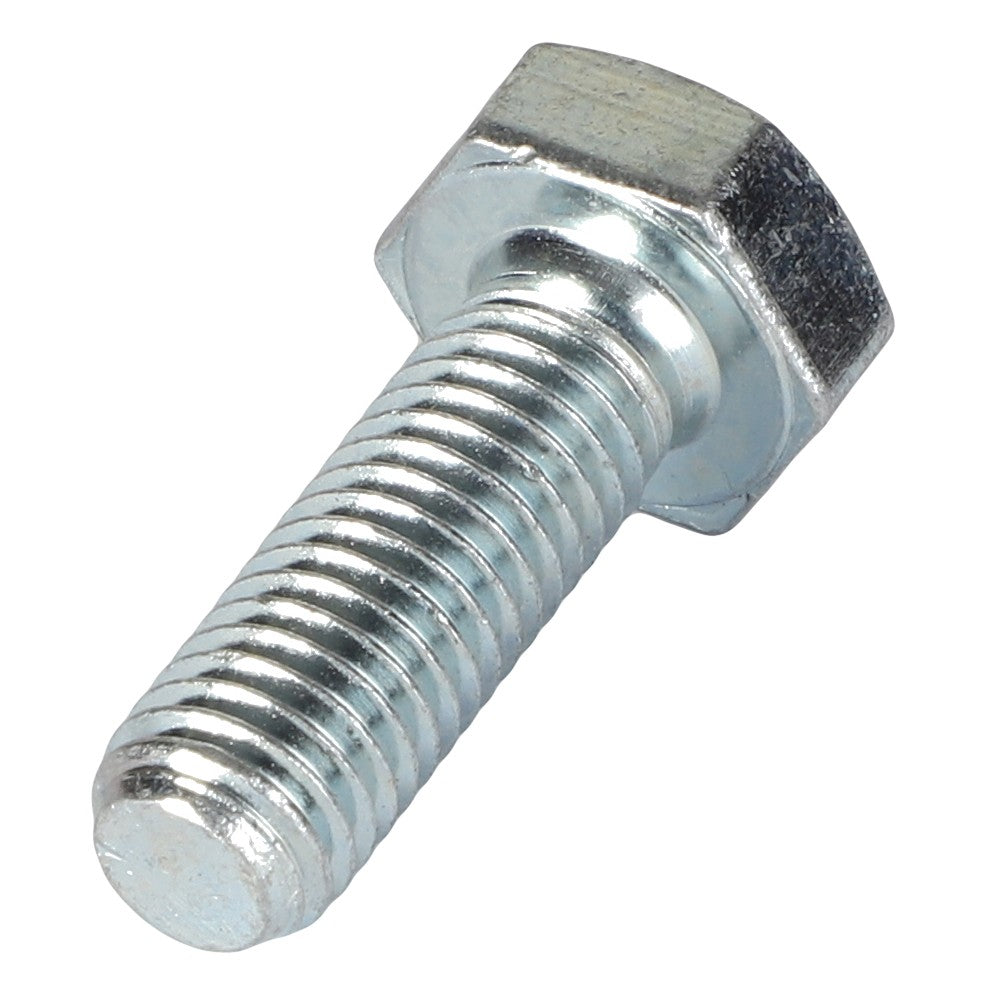 A close-up image of the AGCO | Hexagonal Head Bolt - Fel107735, featuring a threaded shaft and hexagonal head. No current product description available.