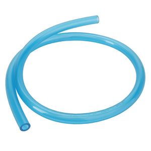 The AGCO Hose - Acp0669690 is a coiled blue plastic tube with slightly curved edges. No current product description is available for this product.