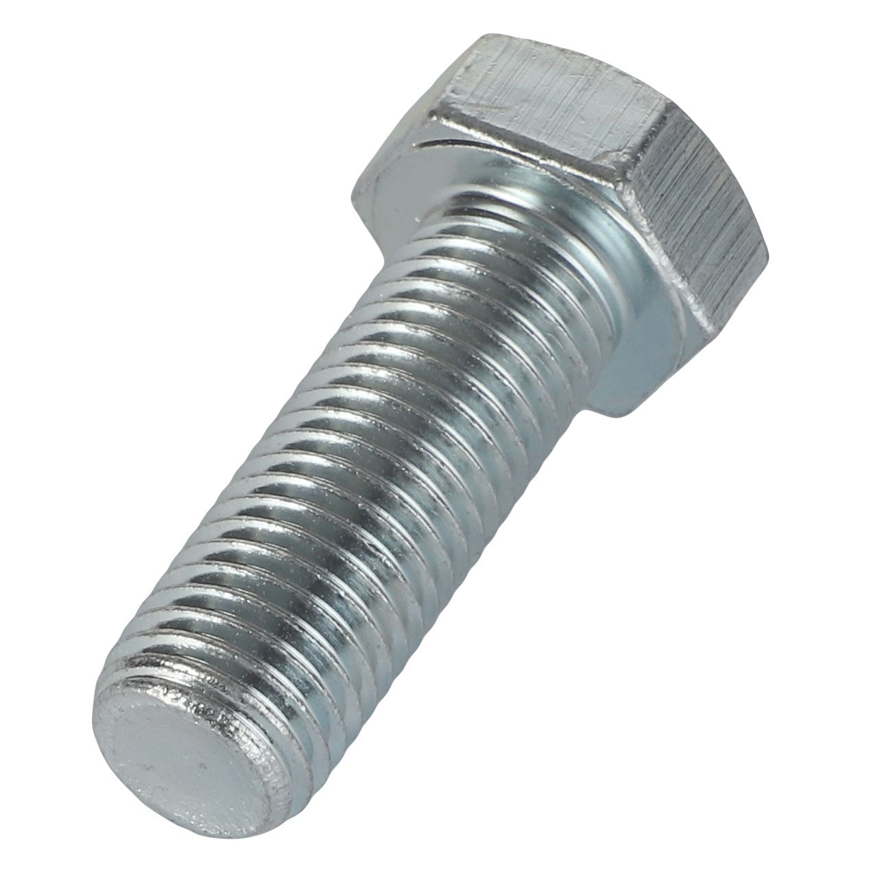 A close-up of a metallic hexagonal bolt with threading along most of its length, identified as the AGCO | SCREW - AL5002153.