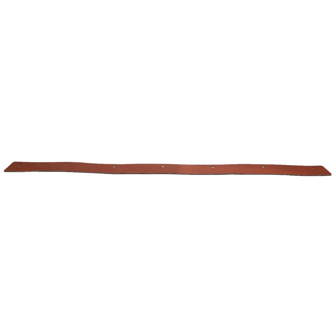 Introducing the AGCO Inner Seal - Acx2545880: A versatile brown leather strip with evenly spaced holes along its length, perfect for a variety of applications. Brought to you by AGCO.