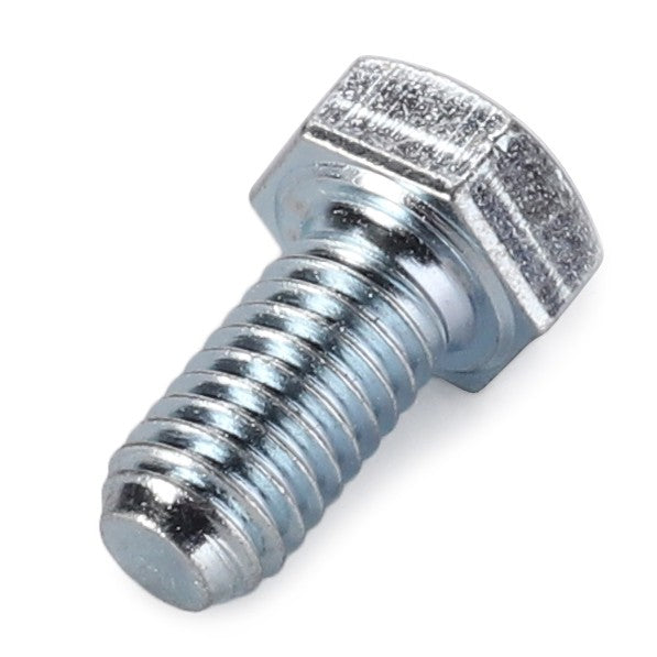 Close-up of an AGCO Hex Cap Screw - Va020705, showcasing its metallic hexagon head and threaded shaft, set against a white background. No current product description available.