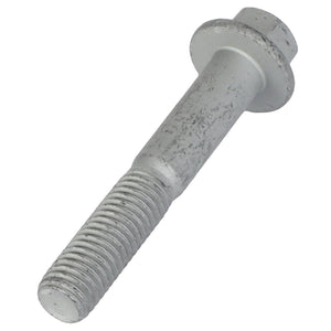 Close-up of a single AGCO Hex Flange Head Machine Screw (model Acw1040970) with a threaded shaft and a round head, shown against a plain white background. No current product description information is available.