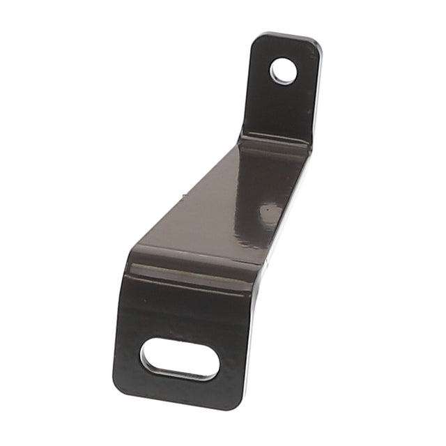 The AGCO Latch Bracket (Acx2886640) is a metal bracket featuring two holes, one circular and one elongated, likely designed for mounting purposes. However, no additional product description information is available at the moment.