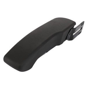 AGCO’s ARMREST, RIGHT HAND (AG330670) is a black plastic armrest featuring an adjustable mounting bracket on one end. Unfortunately, there is no additional product description information available at this time.