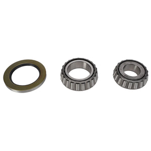 Currently, no product description is available for the AGCO Hub - Acp0017650, which includes one washer-like ring and two metal tapered roller bearings.