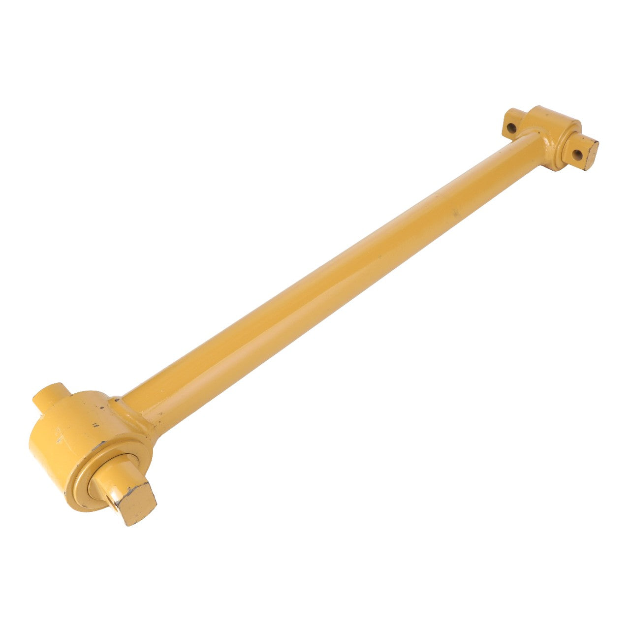 Product Description: The AGCO | ARM - AG522875 is a yellow metal rod equipped with connectors at both ends, most likely designed for use in a vehicle suspension system. Further product description information is currently unavailable.