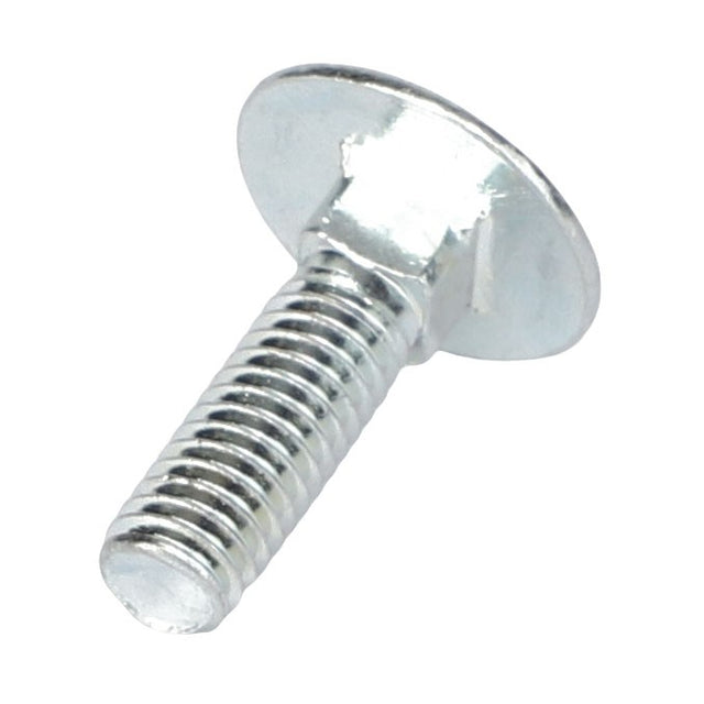 A close-up image of the AGCO Screw - Acp0293600, showcasing its smooth, round head and precisely threaded shaft.