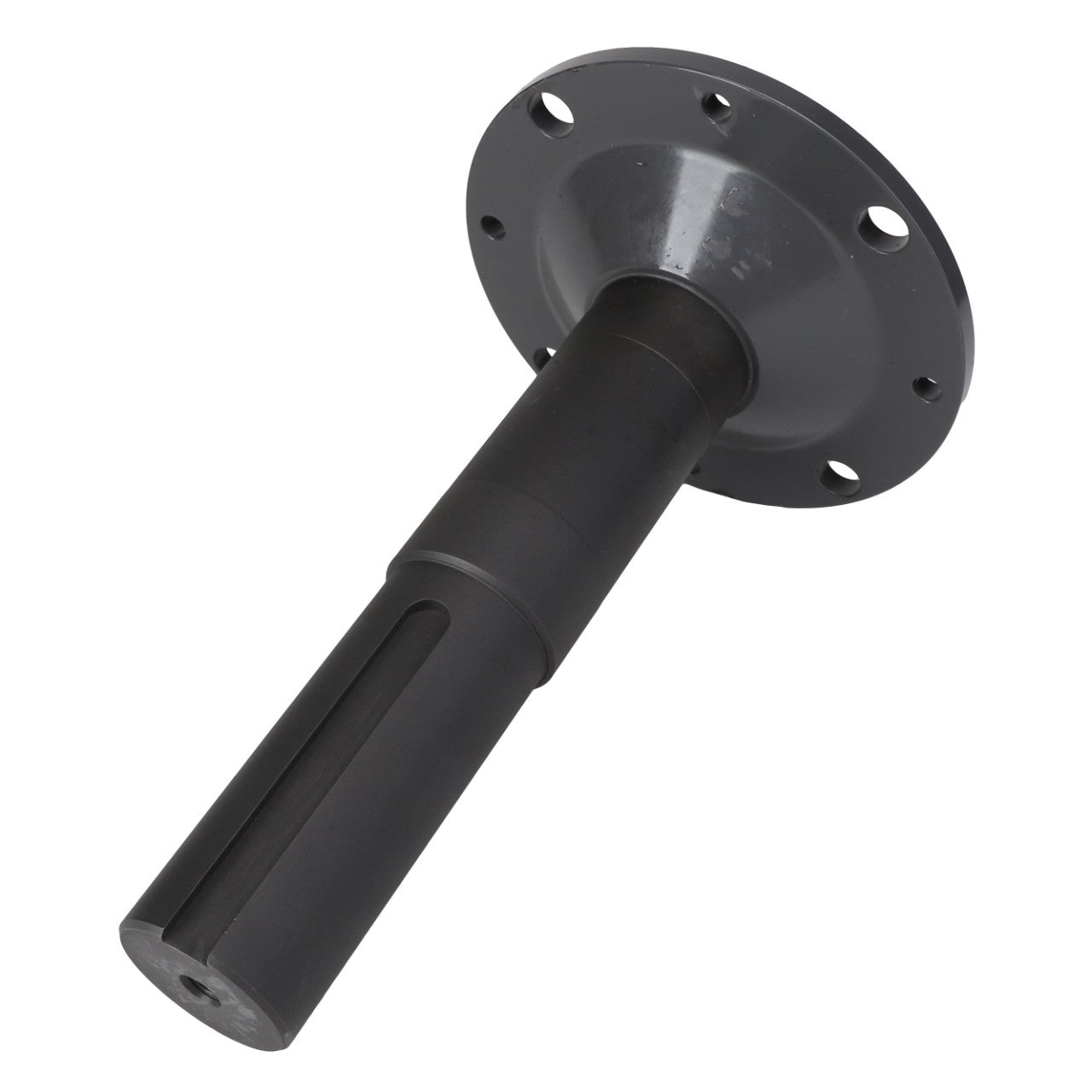 The AGCO | Flange Shaft - Acw1752540 is a metal cylindrical component featuring a flanged base with multiple holes around the flange edge, designed for industrial or mechanical applications. Currently, no additional product description information is available.