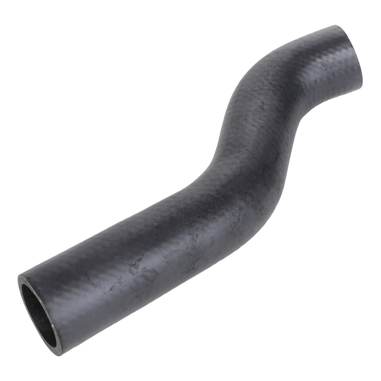 A black, curved rubber hose with a textured surface against a white background. For any questions about the AGCO | HOSE - ACP0581510, our support team is ready to assist you.