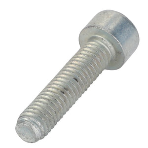 A close-up view of the AGCO Hex Socket Screw - Va021375, featuring a hexagonal socket head and threaded shaft, suitable for industrial use. No current product description available.