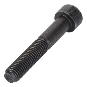 A black metal socket head bolt from AGCO (model number 0902-10-71-00) features a cylindrical head and threaded shaft. No additional product description information is available.