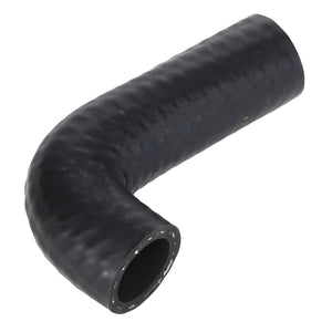 Product Description: The AGCO Hose - Acp0583420 is a black, L-shaped rubber hose featuring a textured surface and a hollow interior. Currently, there is no additional product description available.