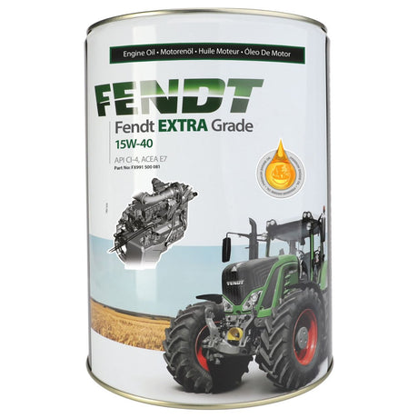 Fendt Extra Grade 15W-40 20L - FX991500081 - Farming Parts