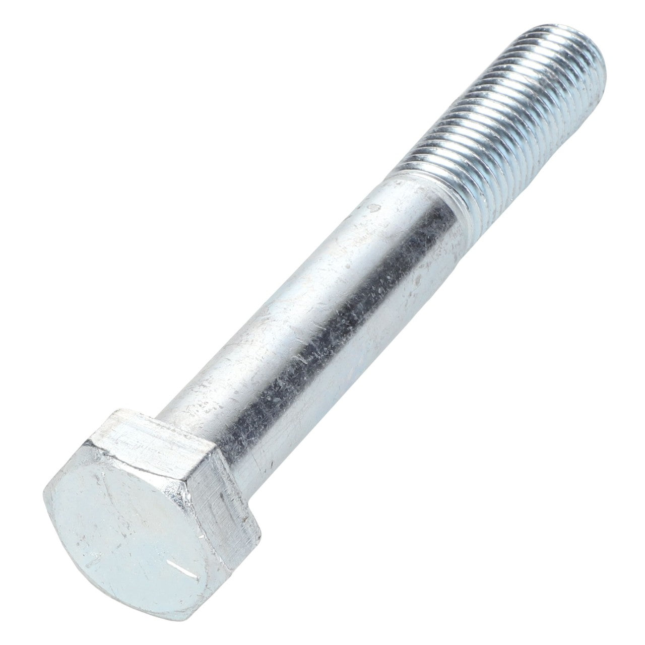 No current product description is available for the AGCO Hexagonal Head Bolt - Acp0006420, a hexagonal-headed metal bolt with ridged threads on one end.