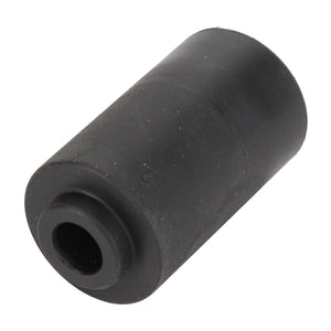 Black cylindrical rubber bushing with a smaller circular hole running through its center, AGCO | Bush - Acp0343900 by AGCO. 
