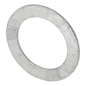 The AGCO Narrow Rim Bush - B10233, a circular metallic washer with a central hole, is displayed against a plain white background.