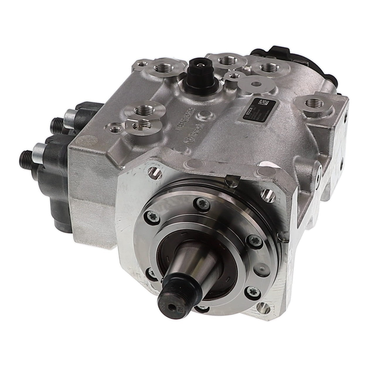 A AGCO | High Pressure Injection Pump - Acw5493840 with various bolts and cylindrical components on a plain background serves as the no current product description placeholder.