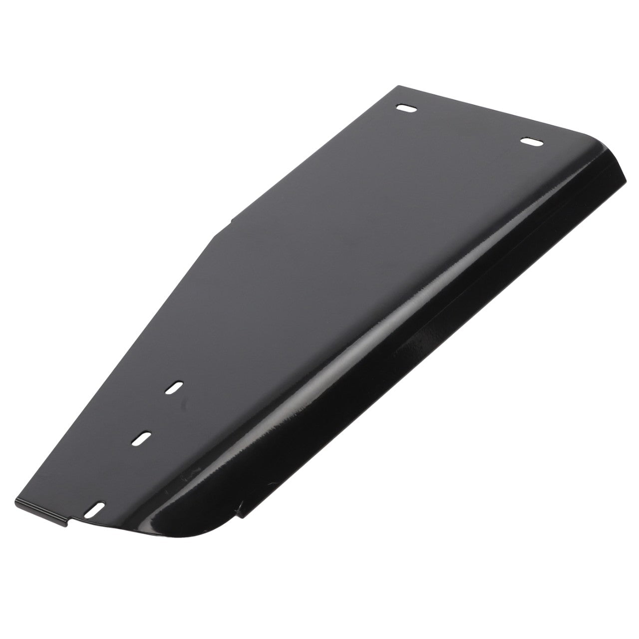 The AGCO Left Hand Extension (4281554M1) is a black metal bracket featuring multiple mounting holes, compatible with Fendt Models.