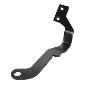 The AGCO | Cowl - Acw0405900 is a black, L-shaped metal bracket with multiple mounting holes from the brand AGCO. No additional product description information is available at this time.