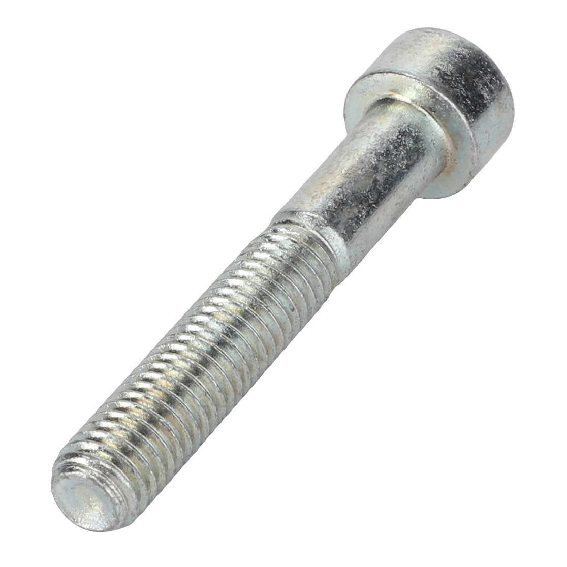 A close-up image of an AGCO SOCKET HEAD BOLT (0902-10-31-00) featuring a partially threaded shank and a cylindrical head. No current product description information is available.