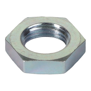 The AGCO | HEX NUT - AG727295, a six-sided metal hex nut threaded on the inside, is used for fastening purposes. No additional product description information is currently available.