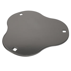 The AGCO Cover - Acw2340510 by AGCO features a distinct wavy, irregular shape and includes four rectangular holes near the edges, offering both a unique design touch and functionality.