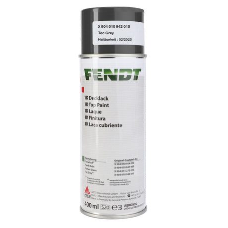 AGCO | Fendt Tec Grey 1K - 400Ml - X904010942010 - Farming Parts