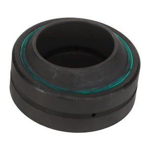 The AGCO SPACER - D45698700 is a black mechanical component with a cylindrical shape and a green inner ring, likely used in machinery or automotive applications. No current product description information is available.