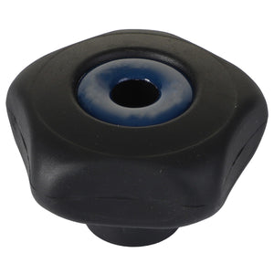 Product Name: AGCO | Knob - Acw5171740
Brand Name: AGCO

Description: Black plastic star knob with a dark blue center hole. No additional product description information is available.