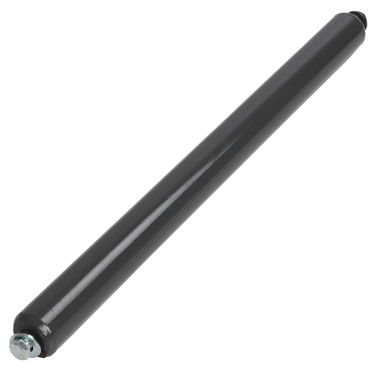 Product Description: The AGCO | TIE ROD - AL10386831 is a black, long, cylindrical metal rod featuring flat end fittings by the brand AGCO. No additional product description information is available at this time.