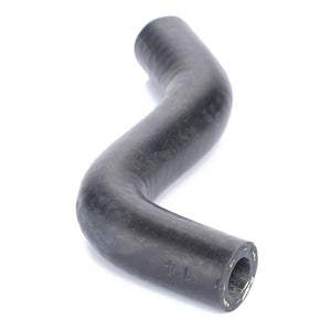 Currently, there is no detailed product description available; however, the AGCO Water Hose Acw0130250 is a black curved rubber hose with a smooth texture and two open ends.