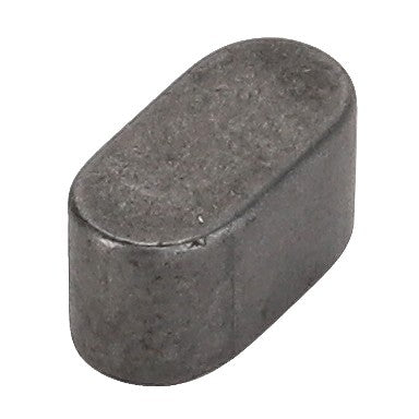 Rectangular gray metal object with rounded edges on the top and bottom surfaces, identified as AGCO | KEY - D43100900 from the brand AGCO. No current product description information is available.