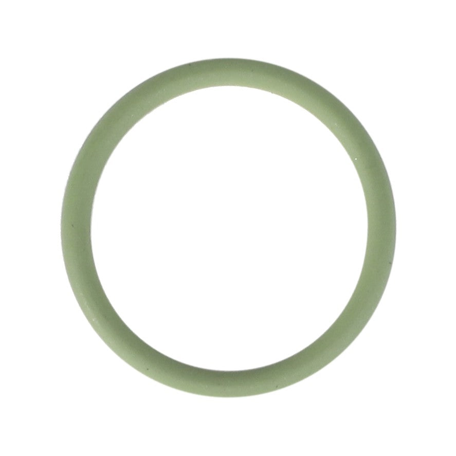 A green circular silicone ring (Product Name: AGCO | O-RING - F926202710900, Brand Name: AGCO), with no current product description information available, isolated on a white background.