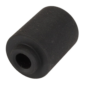 The AGCO | Bush - Acp0336280, a cylindrical black rubber roller with a central hole, is set against a white background.