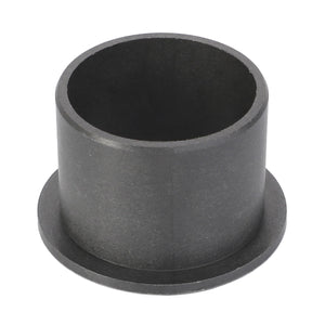 A black, cylindrical plastic bushing with a flanged edge, identified as the AGCO | Flange Bushing - Fel150920 from the brand AGCO, is shown against a white background. No current product description available.