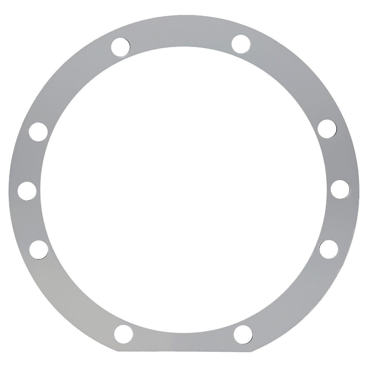 A circular metal flange with ten evenly spaced holes around the perimeter, known as AGCO | DISC - D46144300, comes from the trusted brand AGCO.