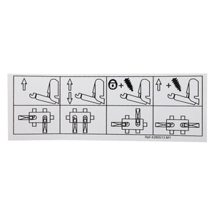 AGCO | Decal - 4280513M1 - Farming Parts