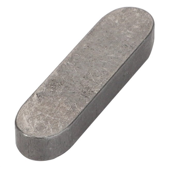 The AGCO key, V603345110, is a metallic, rectangular piece with rounded ends designed for mechanical assemblies. No detailed product description is currently available.