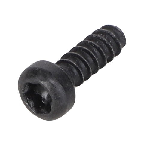 The AGCO | Screw - Acw0536240, a black, small Phillips head screw from the brand AGCO, is prominently displayed against a plain white background.