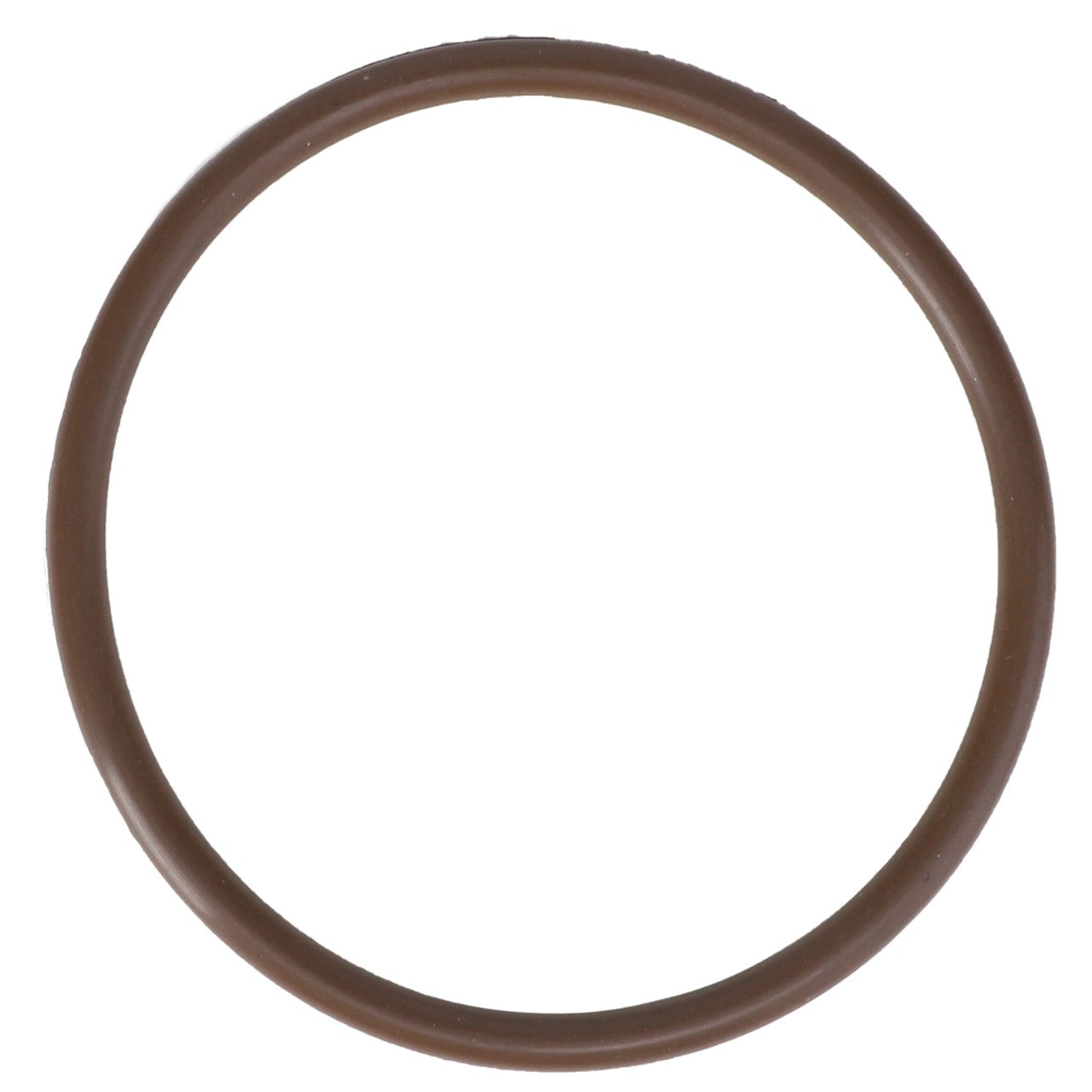 A brown rubber O-ring (AGCO | Gasket - Ag052953) isolated on a white background, with no product description available.