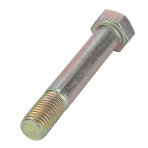 An image of the AGCO Bolt - Acp0338210, featuring a threaded end and a hexagonal head, typically used for securely fastening various objects together.