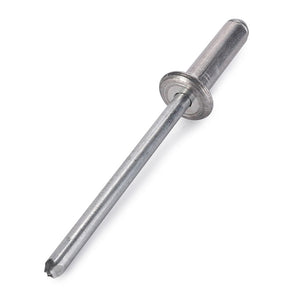 The AGCO | RIVET - D41397200 by AGCO boasts a sleek cylindrical body with a sturdy pin extending from one end, making it perfect for securely fastening materials together.