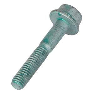 A close-up image of the AGCO Hexagonal Head Bolt - Acp0584260 with a green hex head and a threaded shaft, shown against a white background. No current product description available for this product.