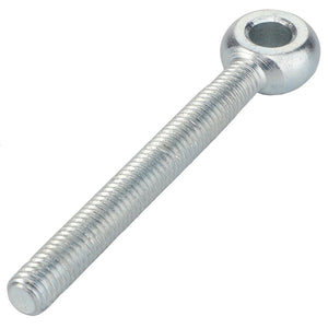 The AGCO | EYE BOLT - 0903-30-31-00 by AGCO is a metal screw with a threaded body and a round loop at the top, expertly designed for secure fastening and easy attachment.