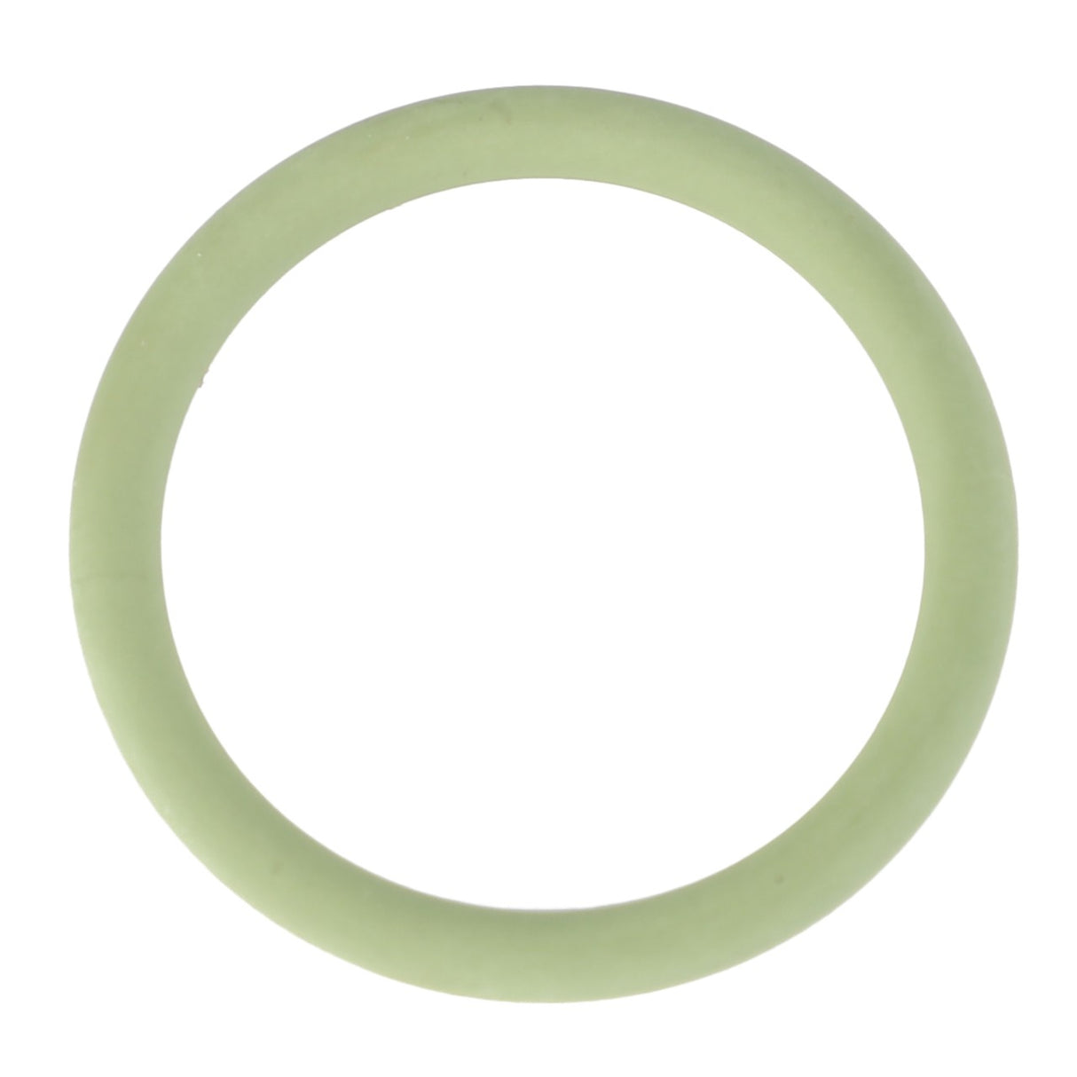 A green AGCO O-Ring for Control Valves, measuring Ø 20.00 x 2.50 mm (F716961030030), rests on a white background.