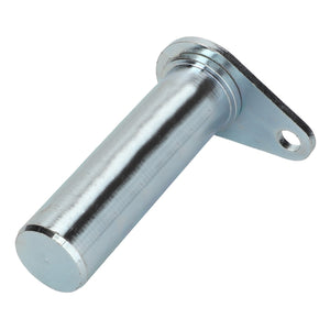 The AGCO Pin - Acp0670030, a cylindrical metal pin with a mounting flange and a single hole for fastening, is displayed against a white background.