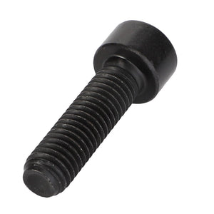 A close-up view of the AGCO Socket Head Setscrew - Acw0996400, featuring a black cylindrical head and threaded body. Currently, there is no product description information available for this item.